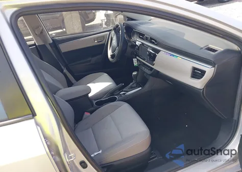 2016 Toyota Corolla Le из США, поврежденный, VIN 2T1BURHE1GC540247